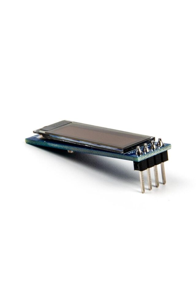 0.91'' 128x32 OLED Ekran Modülü - Mavi