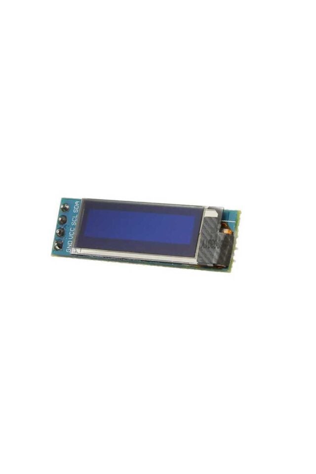 0.91'' 128x32 OLED Ekran Modülü - Sarı