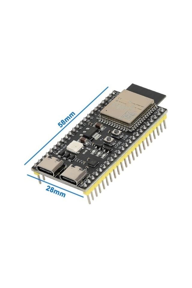 ESP32-S3 DevKitC-1 N16R8 Geliştirme Kartı - Wi-Fi ve Bluetooth, Lehimli