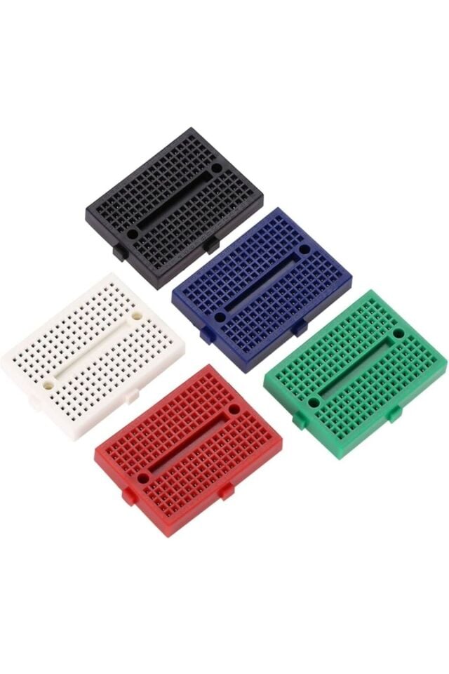 Mini Breadboard Seti 170 Nokta - 5 Farklı Renk