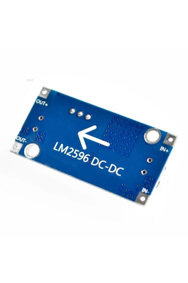 LM2596 Ayarlanabilir Voltaj Düşürücü Modül - 4-35V Giriş, 1-30V Çıkış